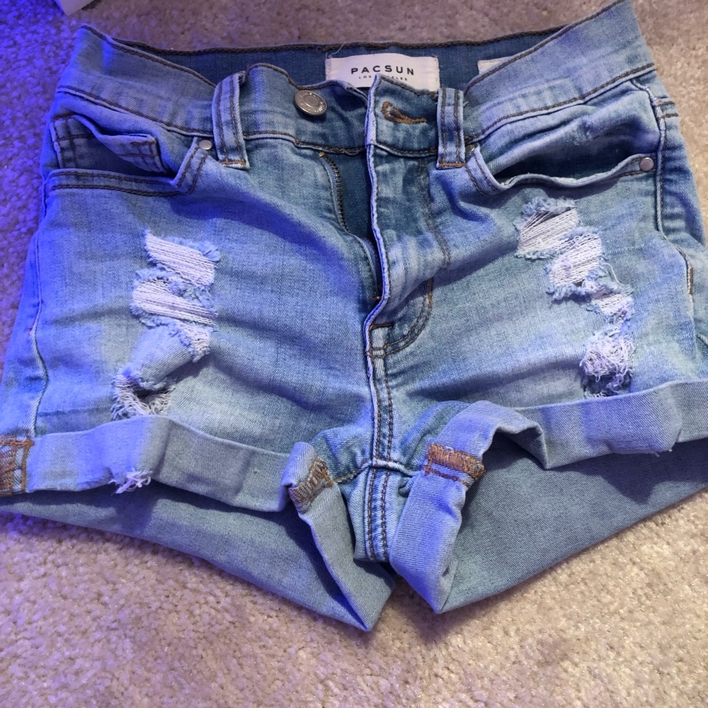 jean shorts